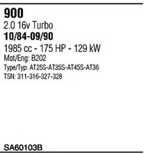 FONOS SA60103B Exhaust System